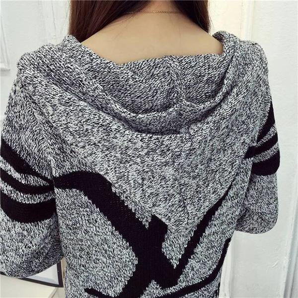 LV Louis Vuitton Hooded Sweater Knit Cardigan Jacket Coat