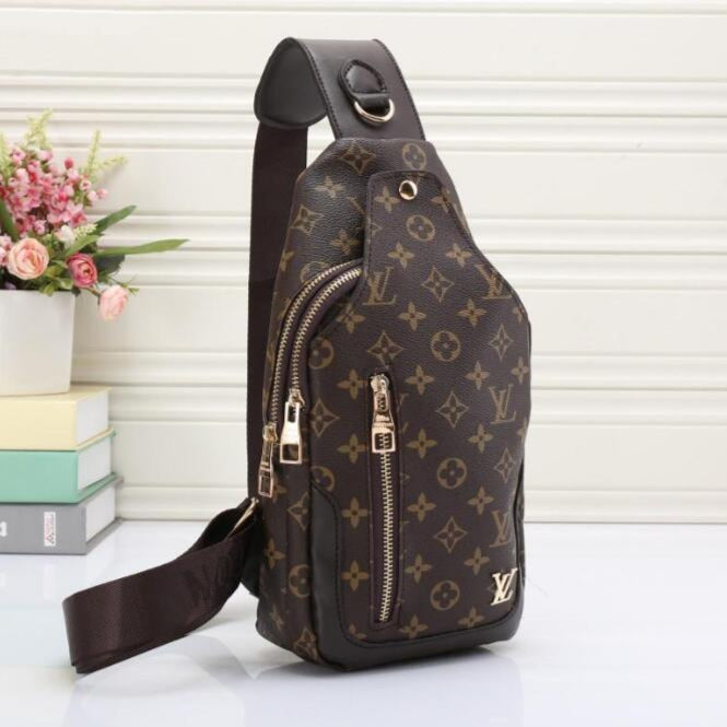 Louis Vuitton LV Women Leather Backpack Bookbag Daypack Satchel