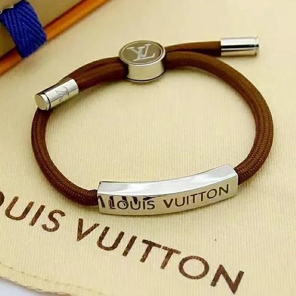 LV Louis Vuitton Newest Women Men Personality Drawstring Bracele