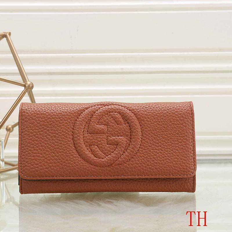 GG Women Leather Purse Wallet