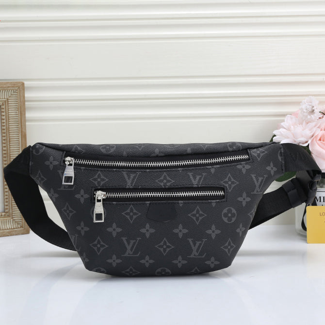 Louis Vuitton LV Classic Fashion Zipper Large Capacity Waist Bag Mobile Phone Bag Coin Purse