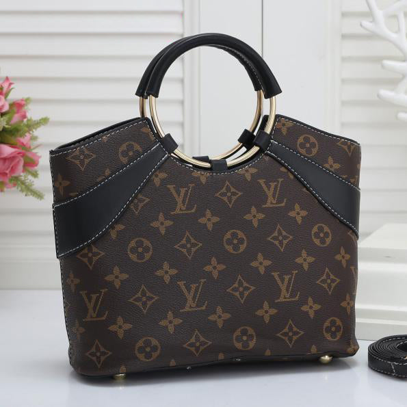 Louis Vuitton LV Fashion Leather Handbag Tote Crossbody