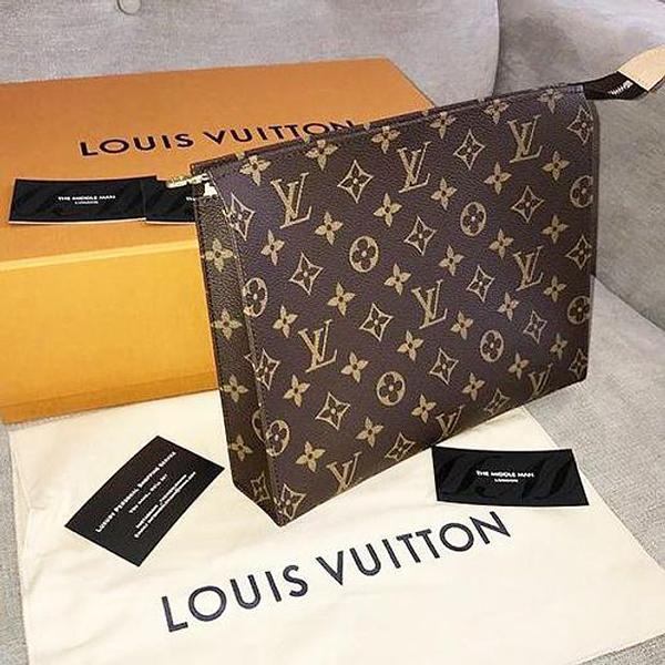 Louis Vuitton LV Handbag Business Men's Handbag Business Women's Wallet Document Handbag