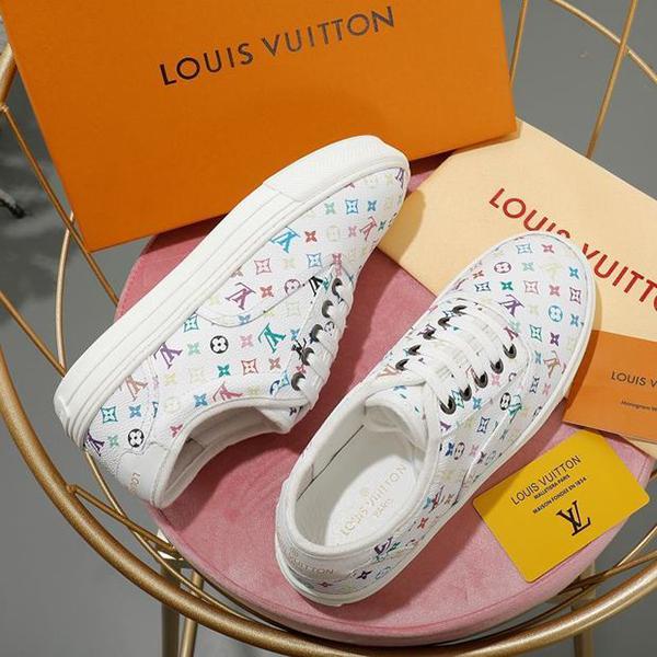 Louis Vuitton LV Women Fashion Letter Sneakers Sport Shoes