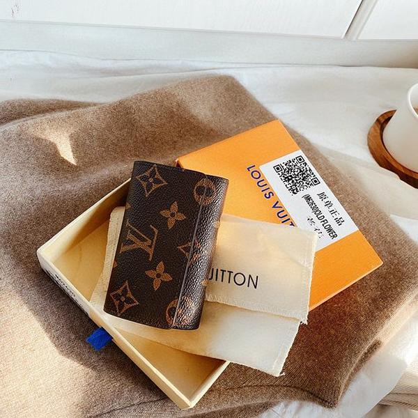 LV Louis Vuitton Classic Hot Sale Key Pouch Clutch Bag Coin Purse Small Wallet