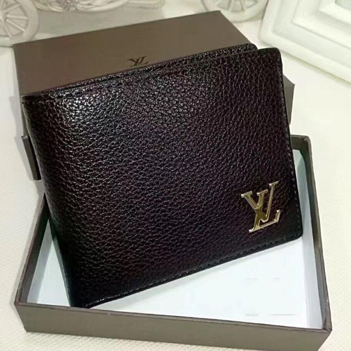 Louis Vuitton LV Men Leather Purse Wallet