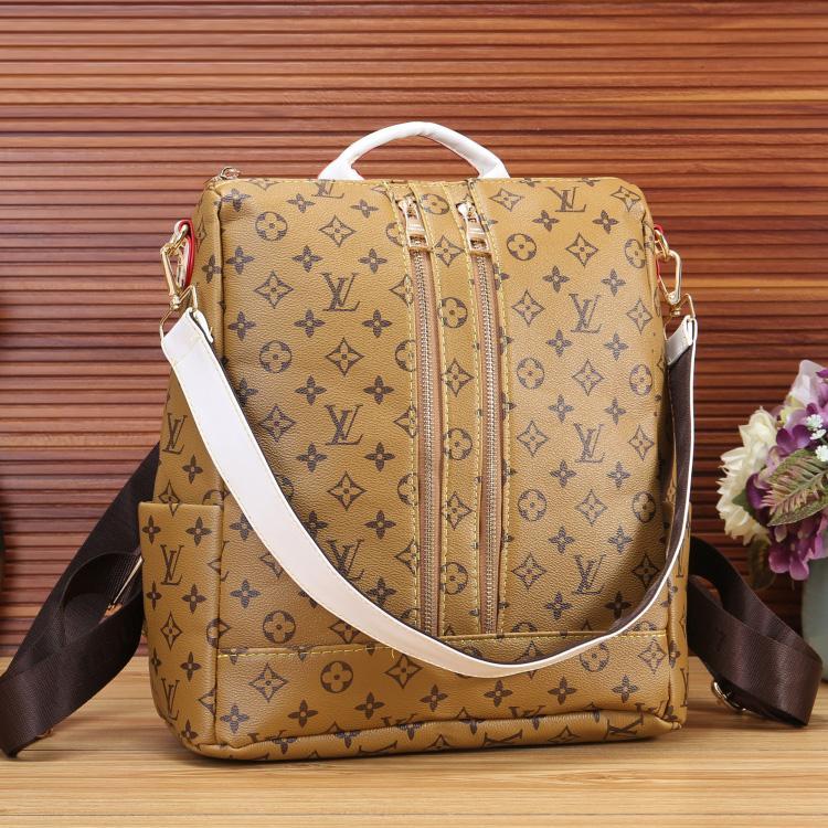 Louis Vuitton Women Fashion Leather Satchel Shoulder Bag Handbag Backpack