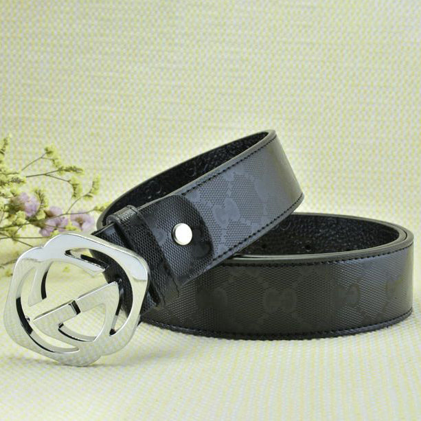 GG Popular Fashion Classic Woman Men Fashion Smooth Buckle Leather Belt