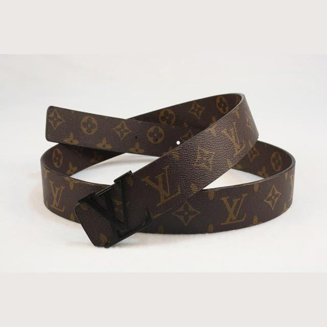 Louis Vuitton LV Woman Fashion Smooth Buckle Belt Leather Belt