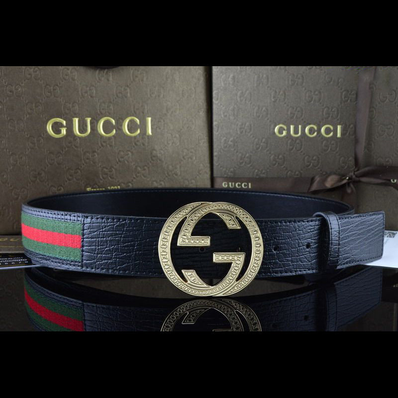 GG Popular Fashion Classic Woman Men Fashion Smooth Buckle Leather Belt