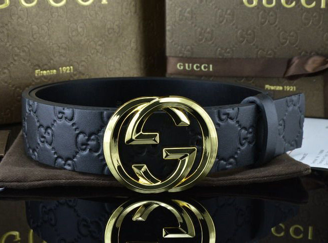 G Men Fashion Smooth Buckle Belt Leather Belt GG Belt
