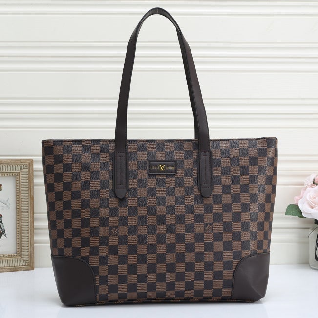 Louis Vuitton LV Fashion Classics Leather Shoulder Bag Three Piece Set