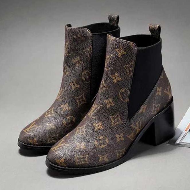 LV Louis Vuitton Women Casual Heels Shoes Boots