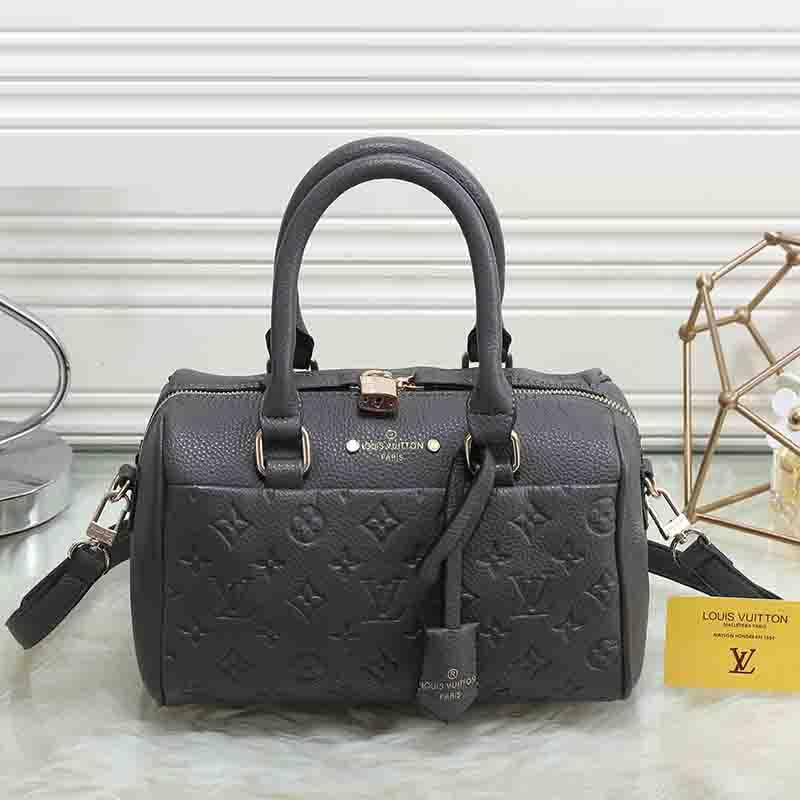 Louis Vuitton Women Fashion Leather Satchel Shoulder Bag Handbag