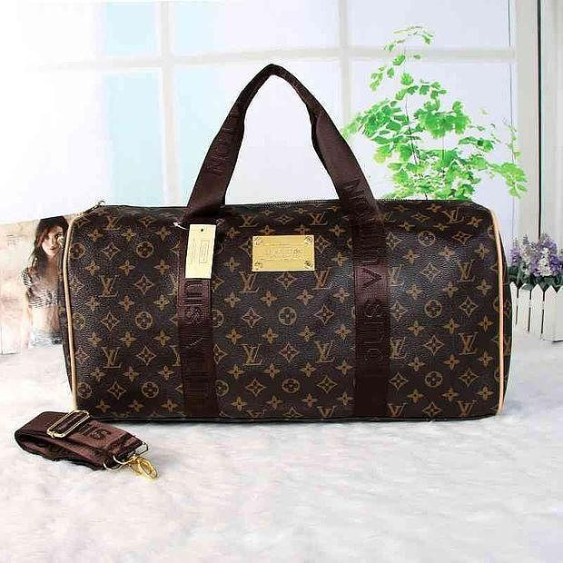 Louis Vuitton LV Women Travel Bag Leather Luggage Travel Bags Tote Handbag LV Print