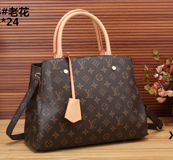 Louis Vuitton LV Women Shopping Bag Leather Tote Crossbody Satchel Shoulder Bag Handbag