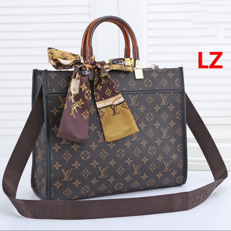 Louis Vuitton LV Fashion Leather Handbag Satchel Shoulder Bag