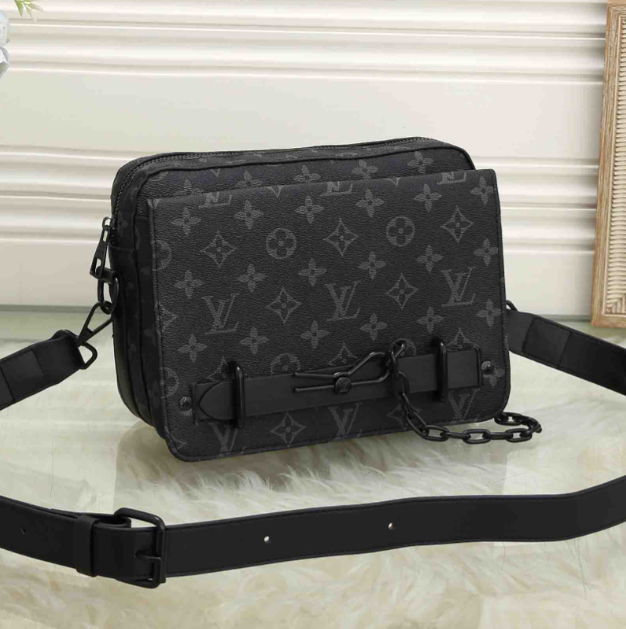 LV Louis Vuitton Fashion Casual Leather Crossbody Shoulder Bag Satchel