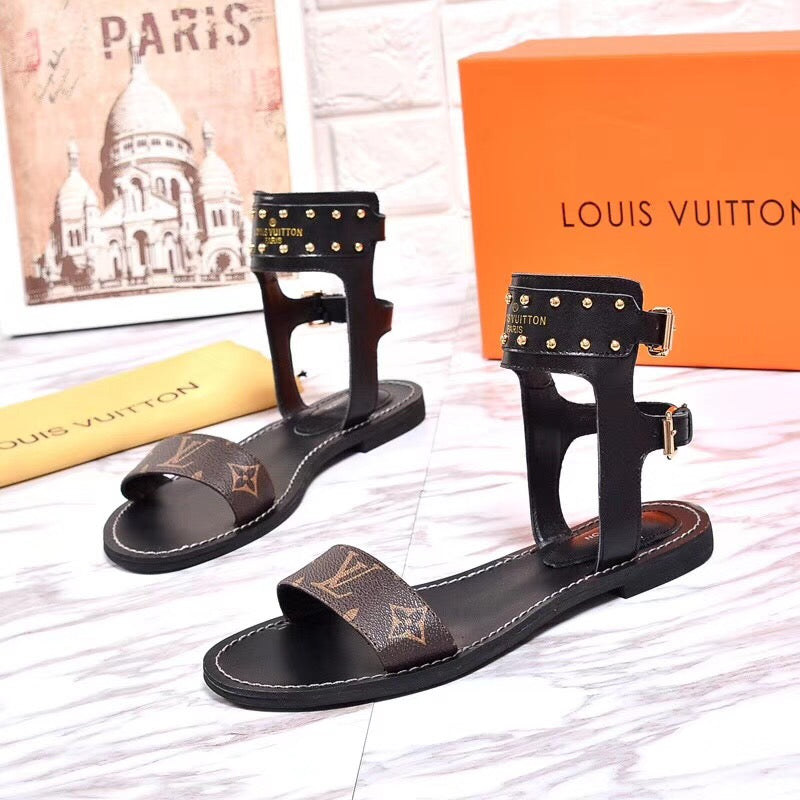 Louis Vuitton Women Heels Sandals Shoes