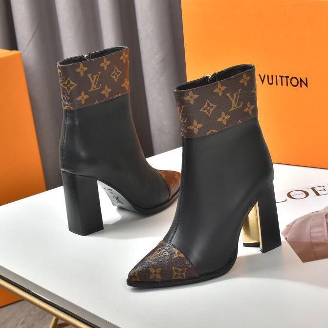 Louis Vuitton, Shoes, Louis Vuitton Boot Stiletto Heels