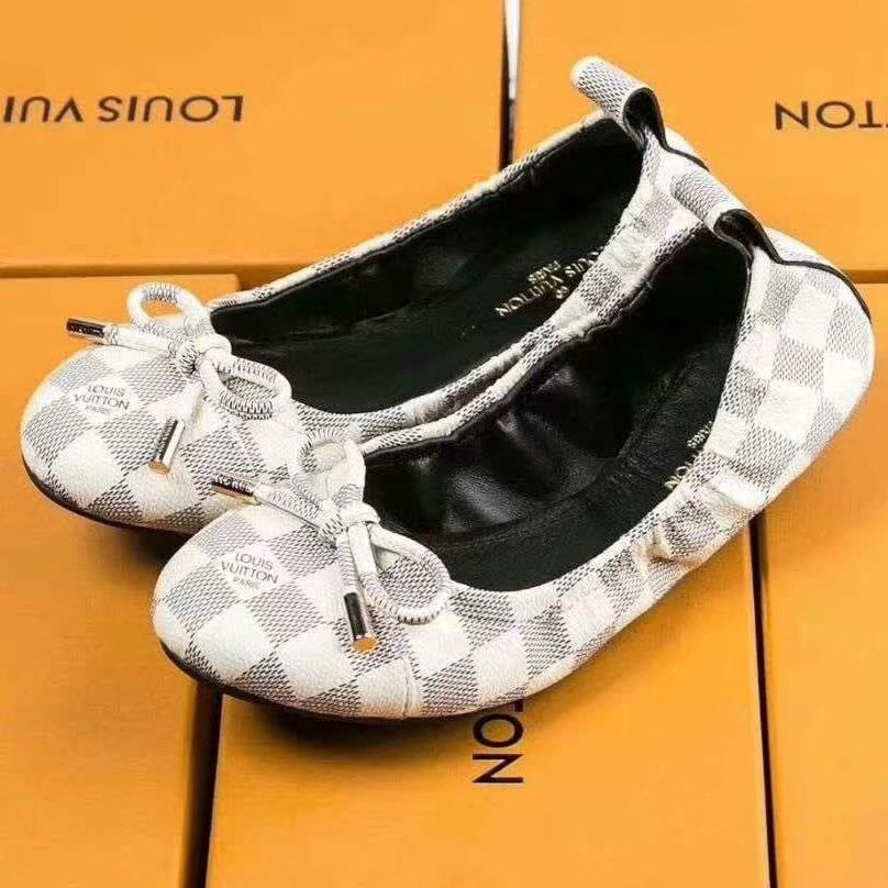 LV Louis Vuitton Fashion Leisure Flats Shoes Boat Shoes