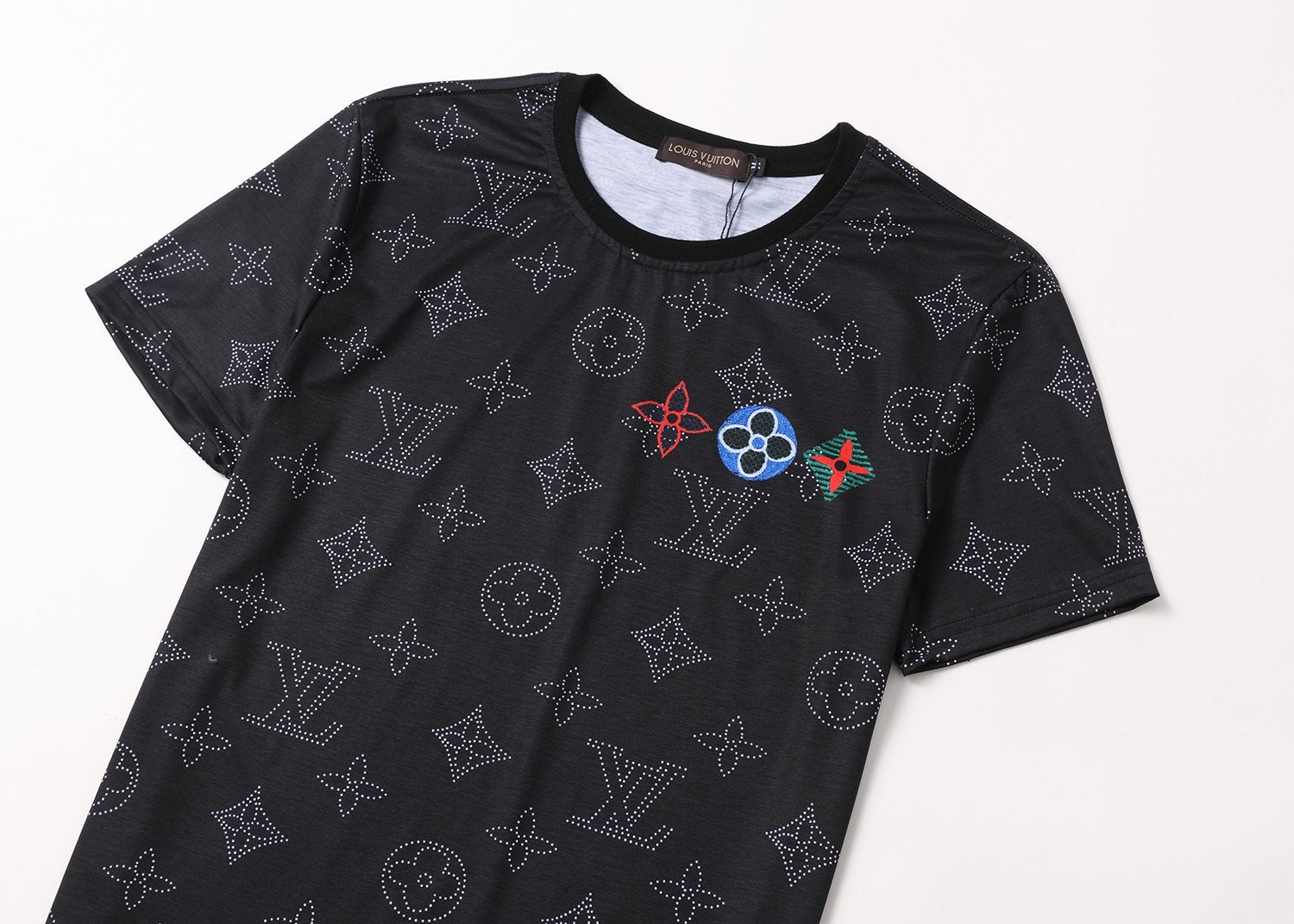LV Louis Vuitton Casual Fashion Print T-Shirt