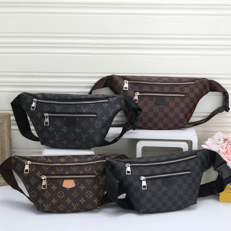 Louis Vuitton LV Classic Fashion Zipper Large Capacity Waist Bag