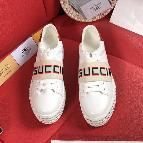 GG Ace Sneaker With Crystals Shoes