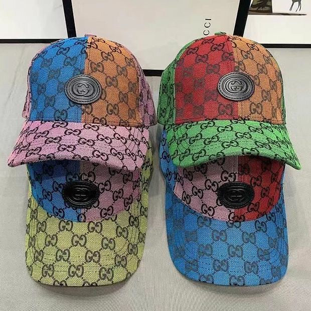 GG Embroidered Duck Tongue Hat