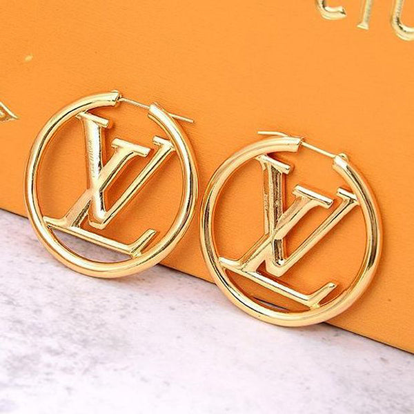 LV Louis Vuitton Popular Women Personality Pendant Earrings Jewelry Accessories