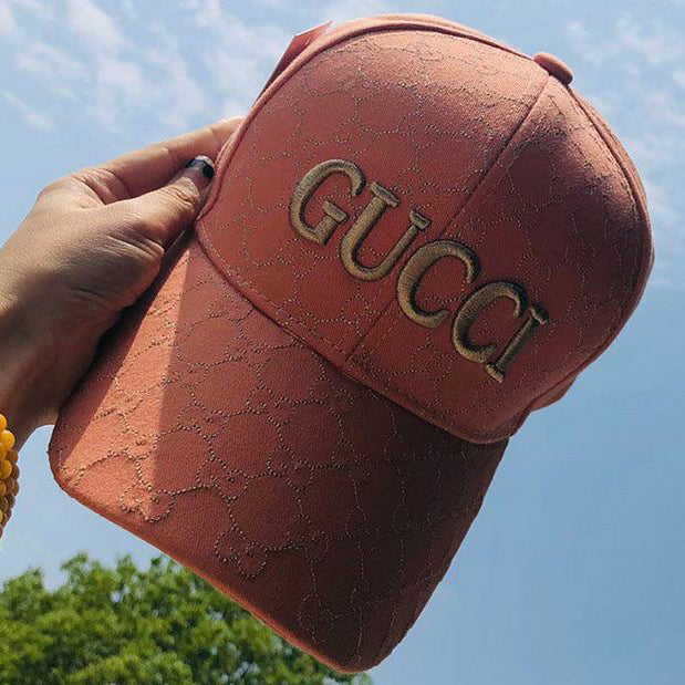 GG Embroidered Duck Tongue Hat