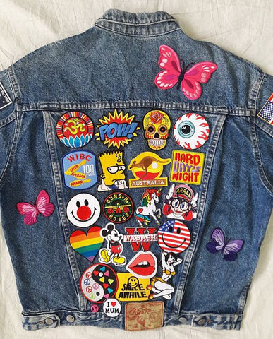 Let your outfit stand out with patches 