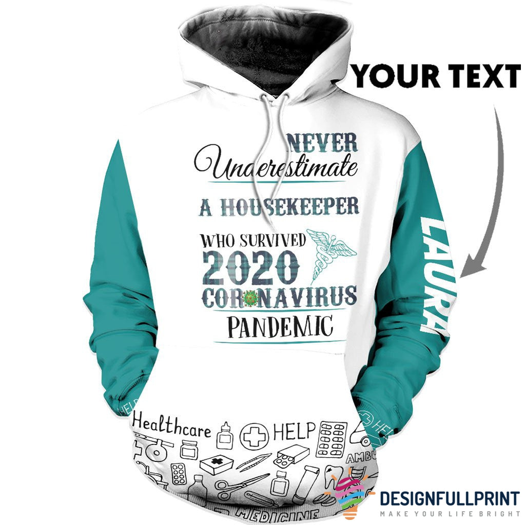 Download New Personalized A Housekeeper US Unisex Size Hoodie ...