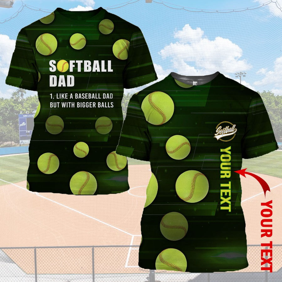 Gift For Solfball Lover Father Day Gift Softball Dad Like