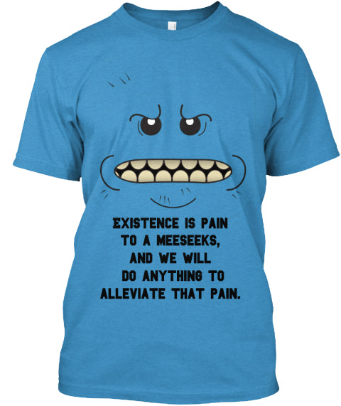 Mr Meeseeks Existence Is Pain Mask