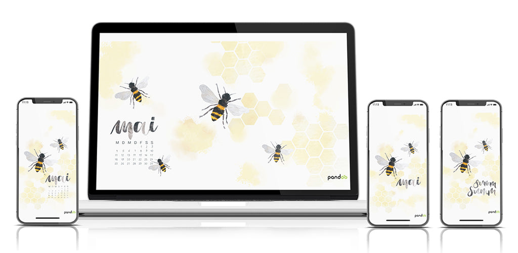 Weltbienentag 2020 Bienenliebe Wallpaper