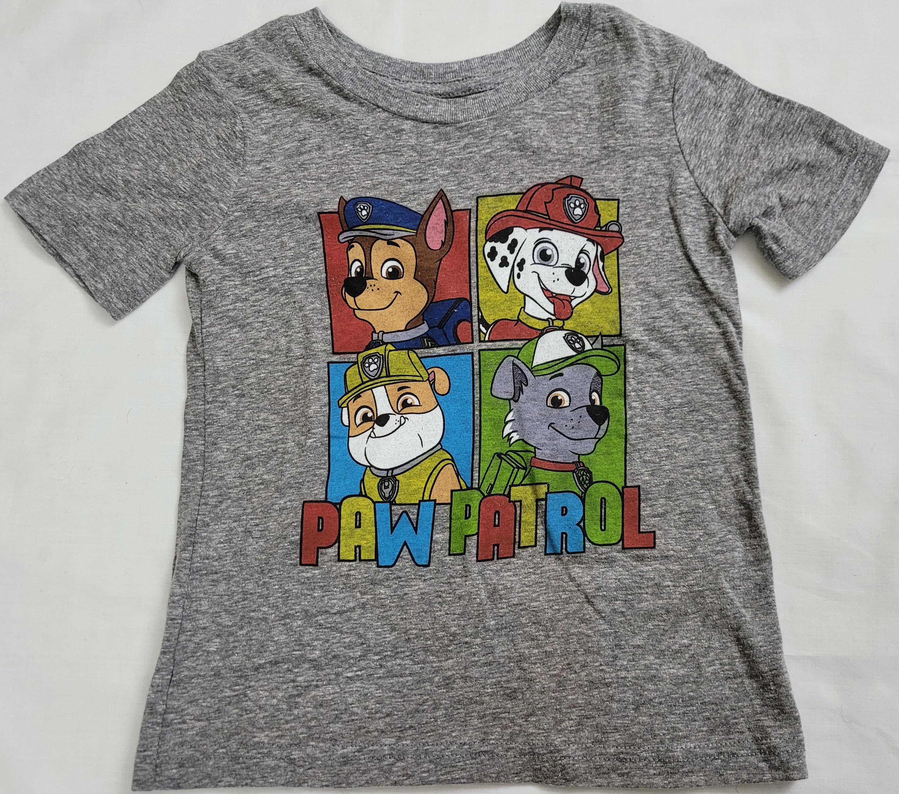 Team Paw Patrol Boys T-Shirt | eBay Nick Jr (Grey)