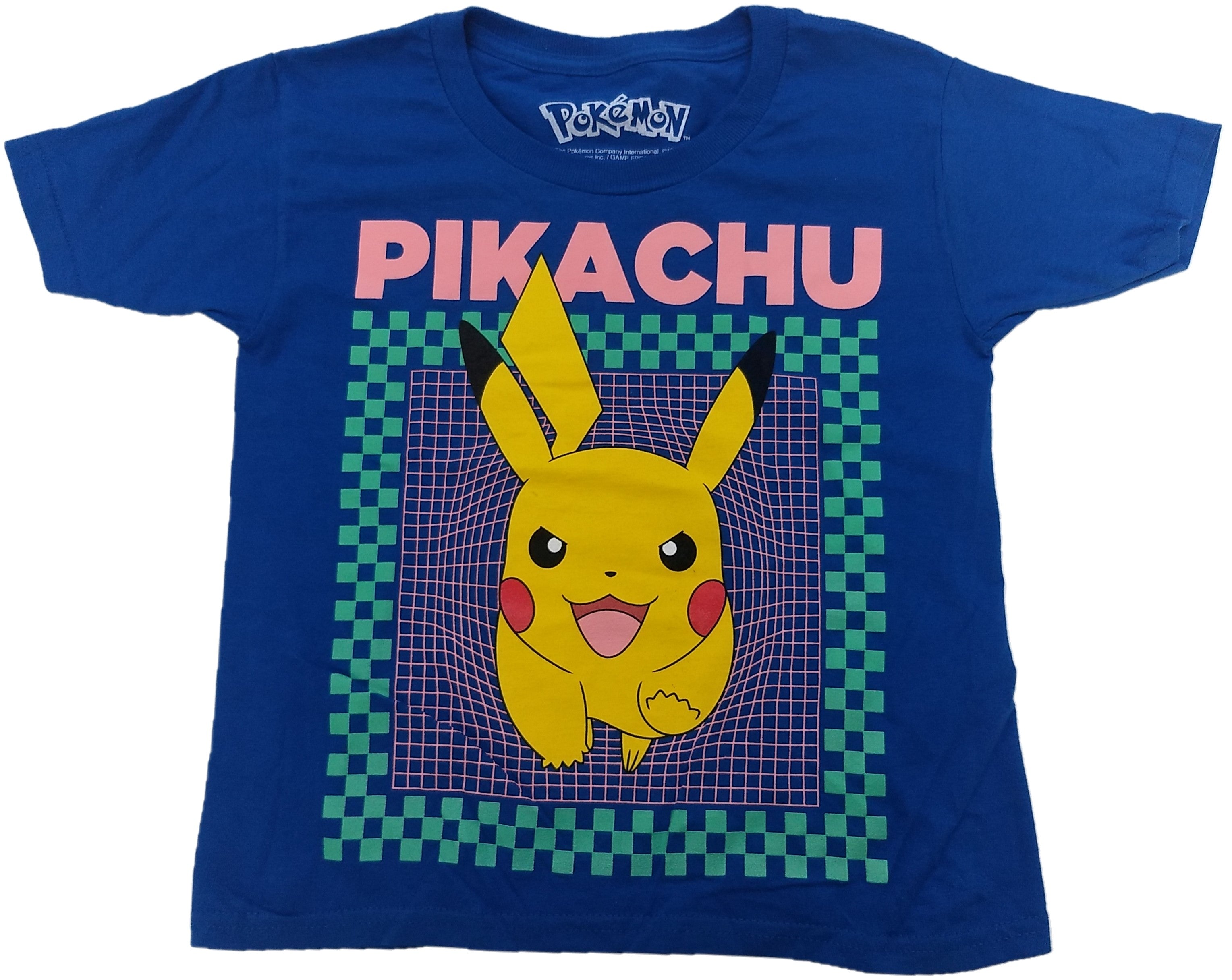 Pikachu Pokemon Boys Blue T-Shirt eBay