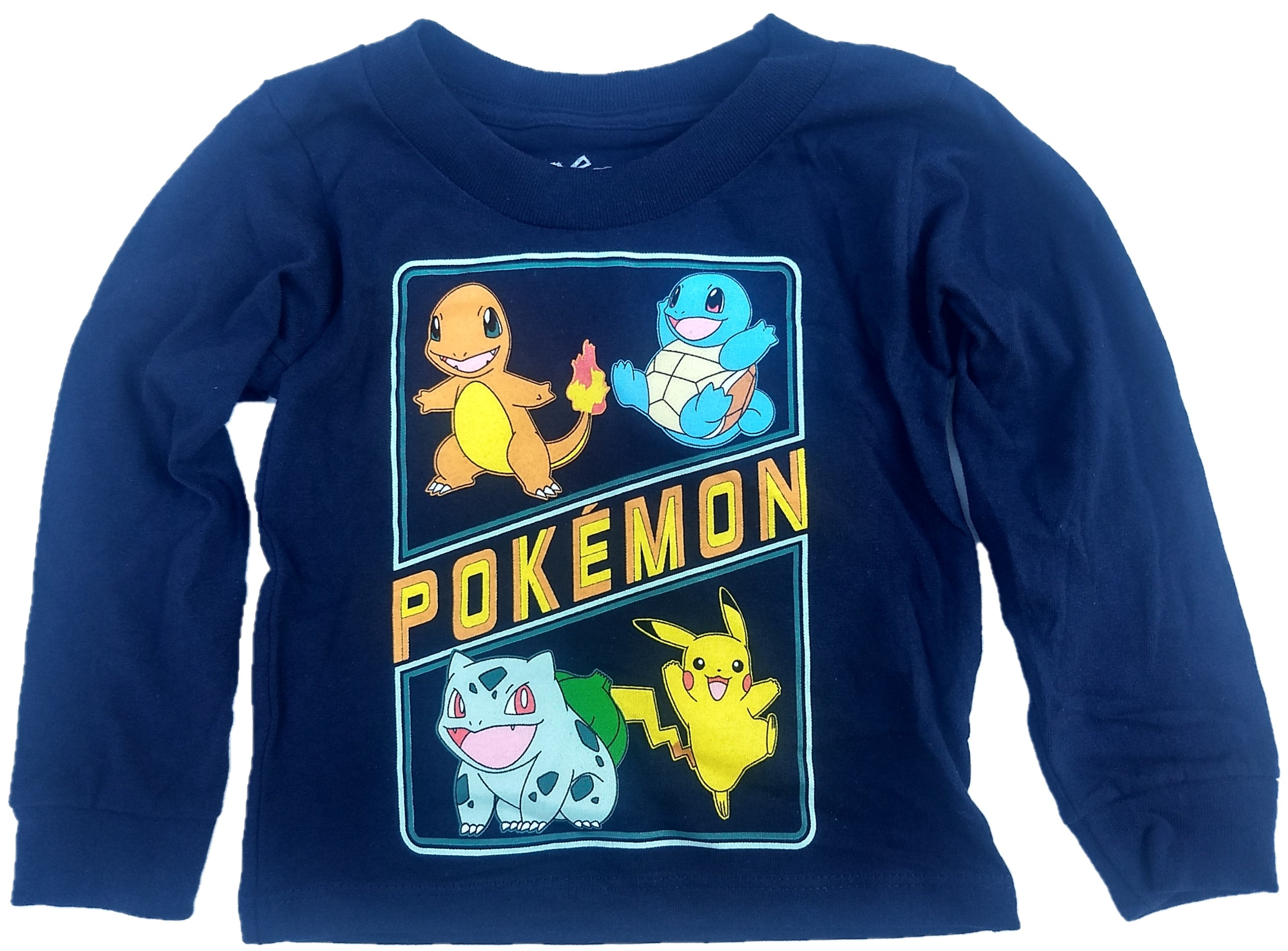 Pokemon Pikachu Charmander Boys T-Shirt | eBay