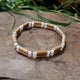 Rose Quartz and Hazelwood Bracelet