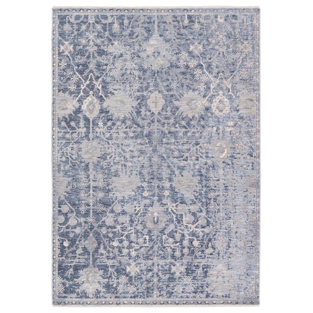 10'X14' Changsang Medallion Blue/Gray Area Rug
