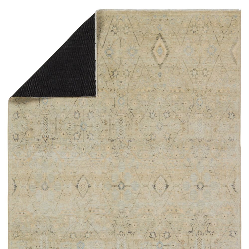 10'X14' Margaux Medallion Area Rug in Green/ Blue