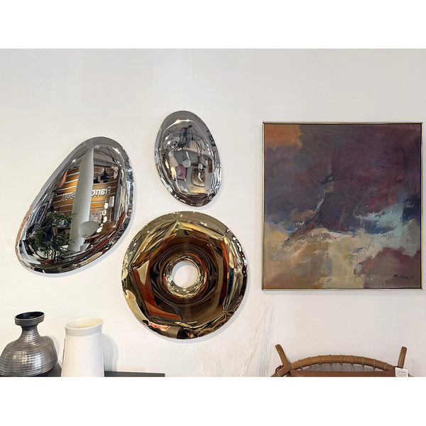 Balloon Ring Wall Mirror Sculpture