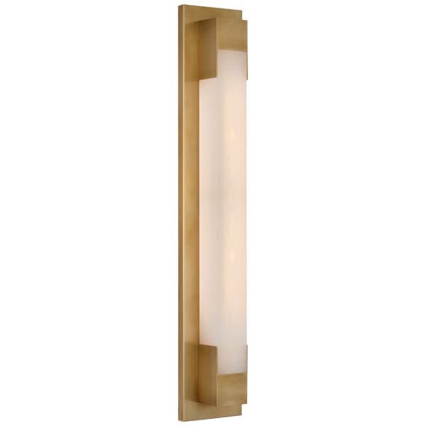 Kingsley 26" Bracketed Bath Light - Antique Brass