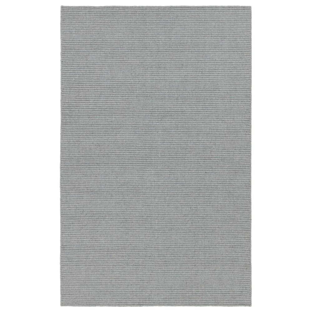 10'X14' Handmade Solid Blue/ Gray Area Rug from Tseminyu