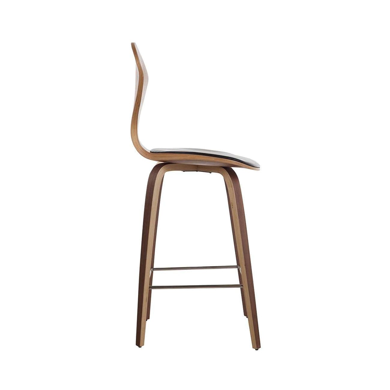 Mid Century Norman Counter Stool - Aniline Leather