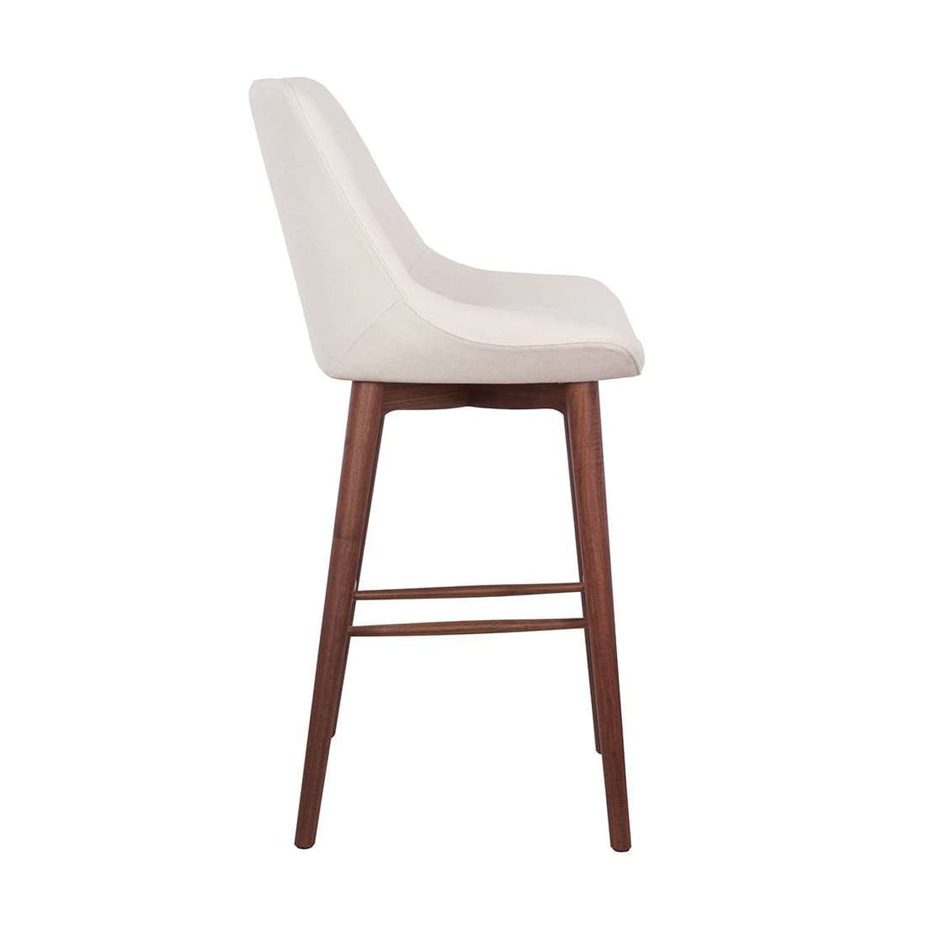 Mid Century Contour Bar Stool