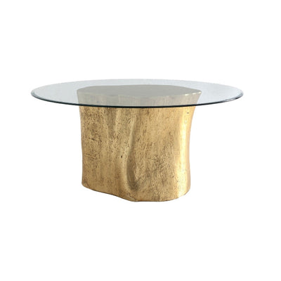 Log Gold Dining Table-Phillips Collection-PHIL-PH57269-Dining Tables-1-France and Son