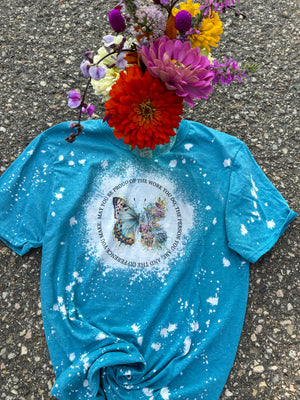 Be Proud Bleached Butterfly T - Grace&Gayle