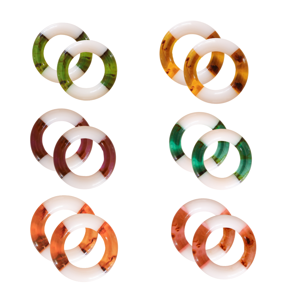 Circle Napkin Rings - Set of 4 - Final Sale | Graf Lantz